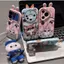 Ốp Silicone mềm iPhone 16/15/14/13/12 Chống Rơi Sáng Tạo Dây Đeo Silicon Mềm Cho 11/7/8 Plus Thời trang BPY2&3