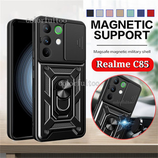 Ốp Điện Thoại Realme C85 2025 Cho Realme C85 Pro C85Pro C 85 RealmeC85 4G 5G Vỏ Giáp Chống Sốc Sang Trọng Bảo Vệ Ống Kính Máy Ảnh Ốp Lưng Cứng