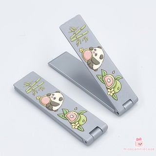 Hoạt Hình Dễ Thương Thời Trang Động Vật Nhãn Tiếng Anh Kim Loại Gấp Đa Năng Đế Điện Thoại Hợp Thời Trang Thương Hiệu Cặp Đôi Tiện Lợi Vô Hình Giá Đỡ DIY Dán Giá Đỡ