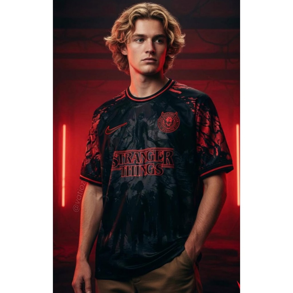 Áo thun GC12 Stranger Things 5, size từ 110cm đến 6XL, mềm mại và thoải mái, phù hợp để dạo phố.
