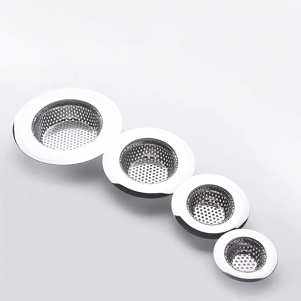 Lọc rác inox bồn rửa chén, chặn rác inox dày dặn không rỉ