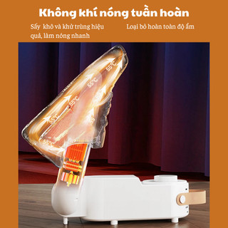 Máy Sấy Giày Khử Mùi Đa Năng Sấy, Tất, Găng Tay Kèm Khử Trùng Hiệu Quả, Nhỏ Gọn, Tiện Lợi