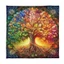 Shas Square Altar Board Game Card Pad Runes Table Fabric Mysterious Board Game Mat