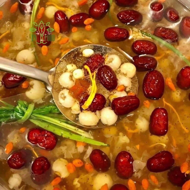 nguyên  liệu  chè dưỡng  nhan ( 100g )