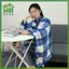 SWEET Chăn Lông Cừu Kẻ Sọc Mặc Có Nút Winte Ấm Ném Trên Sofa Giường Du Lịch Làm Dày Phòng Ngủ Văn Phòng Điều Hòa Không Khí Chăn n