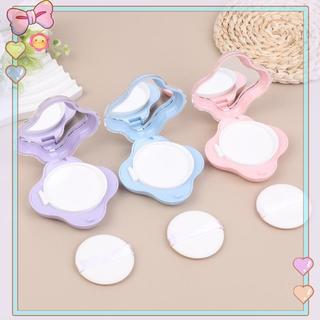 [beautifulhome] Air Cushion Foundation DIY Box Hộp phồng rỗng dễ thương Gương di động cho hộp đựng mỹ phẩm Bb Cream Hộp đựng đồ trang điểm có bọt biển và phồng [làm đẹp]