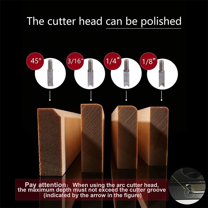 【24H】Máy Bào Tay Gỗ Cắt Tỉa Góc Bo Tròn Radian, Dùng Cho Gỗ Thủ Công DIY, Bào Mép Cạnh Gỗ Chính Xác Dễ Dùng
