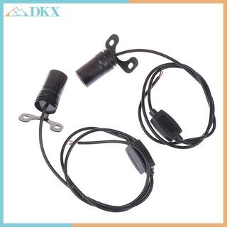 DKX 2 Chiếc Đèn Laser Chống Va Chạm Xe Máy Thiên Thần Đèn LED Chiếu Xe Điện Đường Phố Sửa Đổi Wee Trang Trí.