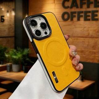Ốp Điện Thoại Da Từ Tính N52 Tích Hợp Cho IPhone 17Pro Max 12 13 14 15 16 Pro Max Vỏ Cứng Mặt Sau Chống Sốc