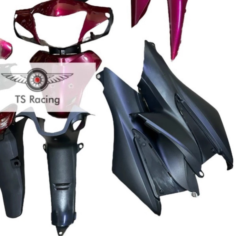 Dàn áo wave rs hồng sen - tặng team 3 lớp