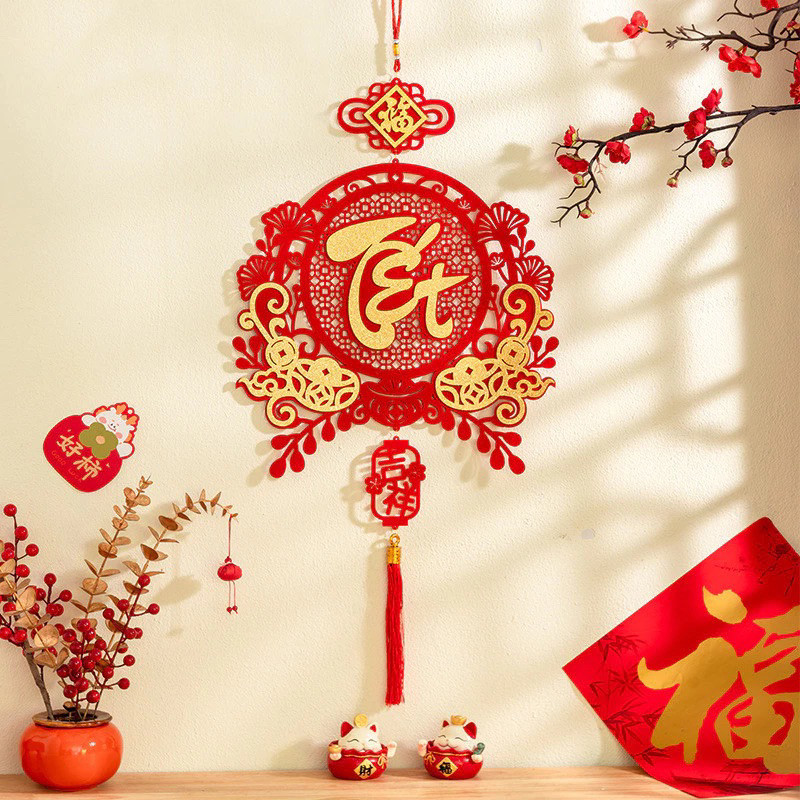 Dải Treo Trang Trí Tết, Liễng Treo Tết Decor Nhà Cửa, Phúc _ Lộc_Thọ Phụ Kiện Decor Trang Trí Tết 2025 Chúc Mừng Năm Mới