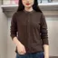 Mới Thu Đông: Áo Len Tay Dài Ấm Áp Cho Mẹ