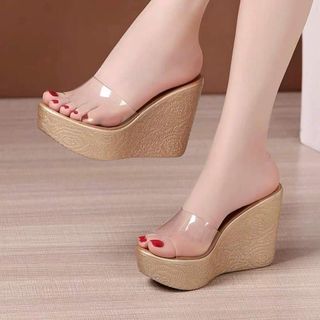DÉP XUỒNG QUAI TRONG ĐẾ HOA HỒNG DéP Nữ 11NNBB