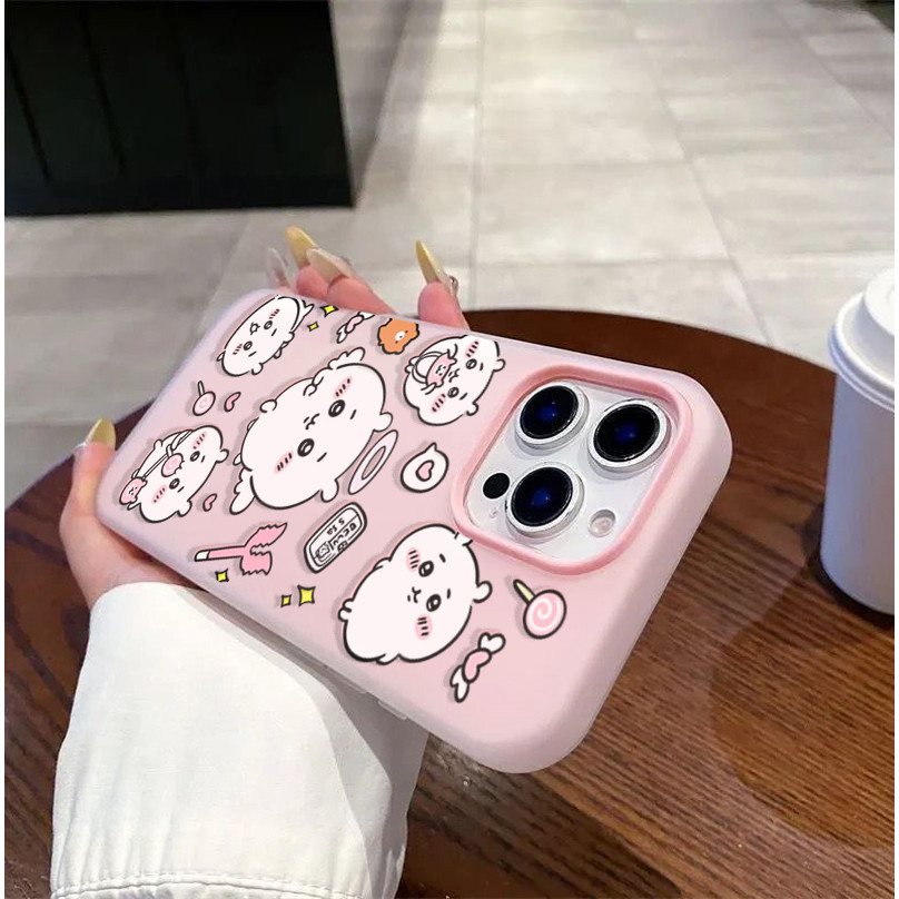 Ốp Lưng kawaii chiikawa Cho Realme Note 70 C75 C71 C63 C61 C53 C51 C55 C21Y C25Y C20 C11 C17 7i 5i 514 C15 15T Vỏ Mềm Mờ Kẹo Hoạt Hình Dễ Thương