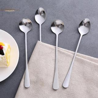 TRTR Thìa Inox Tay Cầm Dài Thìa Cà Phê Kem Khuấy Thìa Bữa Ăn Bộ Đồ Ăn Thìa Hộ Gia Đình Ăn Tối Thìa Trái Cây Nĩa VN