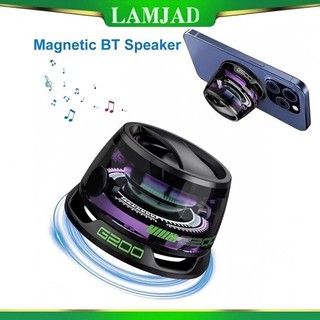 2025 Loa Bluetooth Mini G200 | Tích Hợp Nam Châm | Thiết Kế Trong Suốt | Led RGB | Sử Dụng Tới 7H-Âm thanh vòm 3D