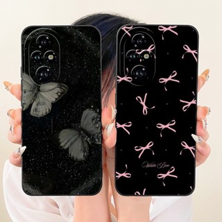 Dành Cho Honor 200 Pro / Honor200 Vỏ Bảo Vệ Ống Kính Honor 200 200Pro 5G Vỏ Điện Thoại Silicon Mềm Hoa Cúc Hoa Hướng Dương Đẹp