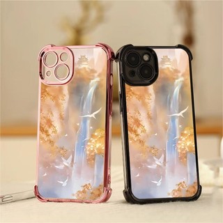 Ốp Điện Thoại Chống Rơi Bốn Góc Phong Cảnh Cho Honor 400 200 Pro Smart 90 Lite 70 50 GT Chống Rơi Hợp Thời Trang Trong Suốt