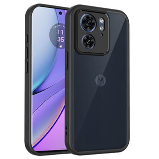 Dành Cho Motorola Moto Edge 40 Ốp điện thoại Cứng Mờ Da-Cảm Giác Mềm Khung TPU Chống Sốc Mỏng Vỏ