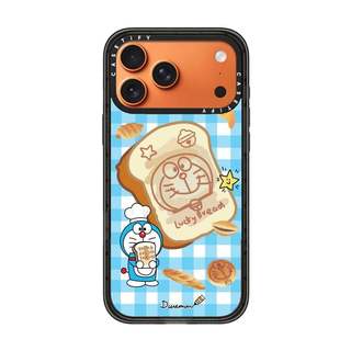 CASECASE X Doremon Memory Bread Black Edge Clear Hard Từ Hút Tác Động Dành Cho Apple IPhone 12 13 14 15 16 17 Pro Max Air Plus Có Hộp