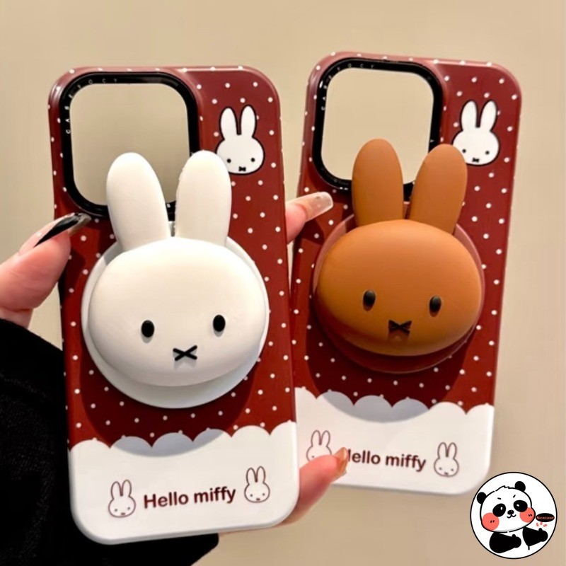 Silicone Từ Giá Đỡ Điện Thoại Để Bàn Lười Dễ Thương Hoạt Hình Cô Gái Mèo Kitty Ngộ nghĩnh ins Phong Cách Vỏ Giá Đỡ Bao Đứng