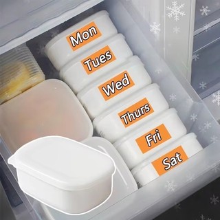 3 / 6 / 9 Cái Hộp Đóng Gói Gạo Di Động 280ml - Tủ Lạnh Thực Phẩm Giữ Tươi Hộp Đựng
