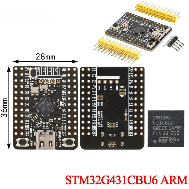 2 Cái / 1 Cái STM32G431CBU6 STM32 Mini Core Chip Ban Phát Triển Mô Đun ...