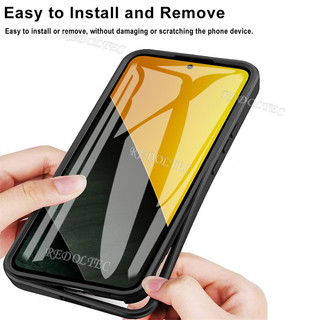 Ốp lưng 360 Full Cover POCO M7 Pro 5G Chống sốc Acrylic Trong suốt Mặt trước Bảo vệ hai mặt Vỏ điện thoại cứng Xiaomi POCO M7Pro