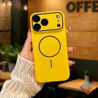 Bảo vệ Camera toàn diện Vỏ điện thoại từ tính cho IPhone 17 Pro Max 16 15 14 13 12 11 Pro Max Vỏ cứng Matte Ultra Thin Pc Vỏ chống sốc