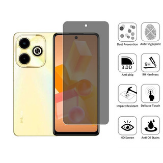 1-2 Chiếc Infinix Hot 40i 4G Free Fire Kính cường lực chống nhìn trộm Bảo vệ màn hình riêng tư cho Infinix Hot 60 60i 50i 40 50 Pro Free Fire 4G Phim chống gián điệp