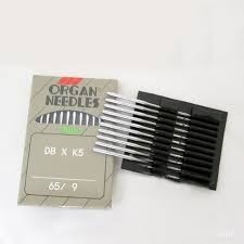 Kim Thêu Vi Tính Organ DBxK5 Nhật Bản, Vỉ 10 Kim Cao Cấp Cho Máy Thêu Công Nghiệp