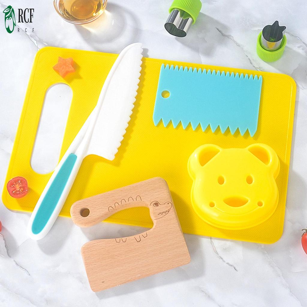 Dụng cụ nhà bếp Montessori dành cho trẻ em Bộ dao an toàn Real-Toddler Hoàn hảo cho dã ngoại Cắm trại Sử dụng
