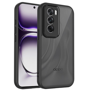 Dành Cho OPPO Reno 12 Pro 5G Ốp điện thoại Cứng Mờ Da-Cảm Giác Mềm Khung TPU Chống Sốc Mỏng Vỏ