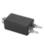 YRBWD 1: 4 Mini Balun, Giao diện M Mini Balun, Vỏ nhựa HF Thích hợp Màu đen Tỷ lệ 1: 4 Balun Sử dụng ngoài trời