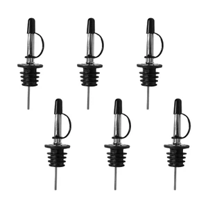 6 Gói Hộp Đựng Rượu Tốc Độ Rót Dầu Rượu Rót Vòi Có Nắp Bụi