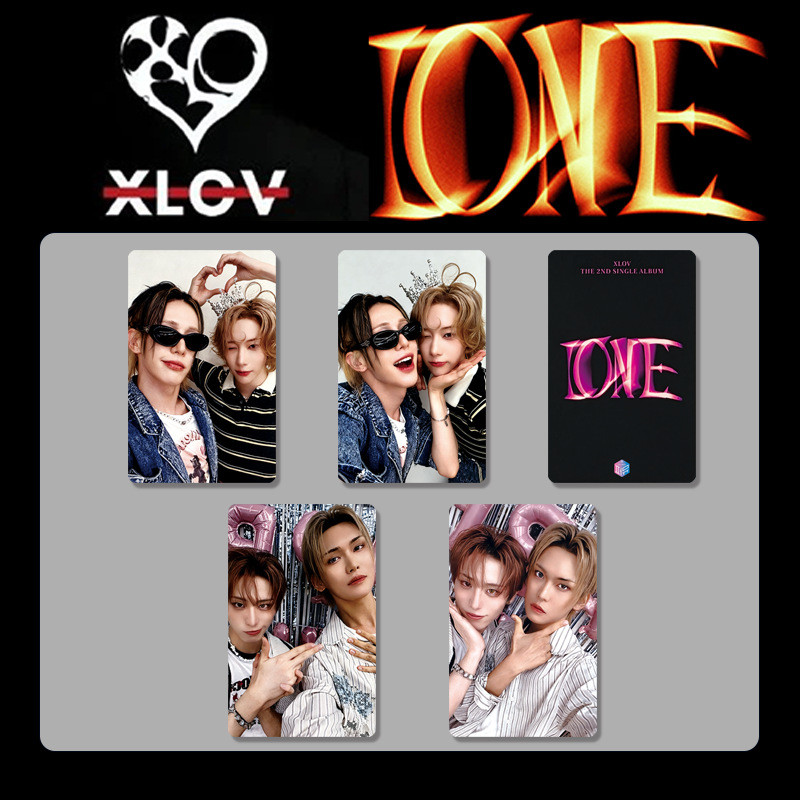 2-4 chiếc XLOV UXLXVE I ONE Album đơn thứ 2 Lomo Cards I 'mma Be WUMUTI RUI RISING STAR Photocards MAKESTAR K4 OFFLINE Thẻ cổ vũ KPOP Thần tượng Bưu thiếp YM