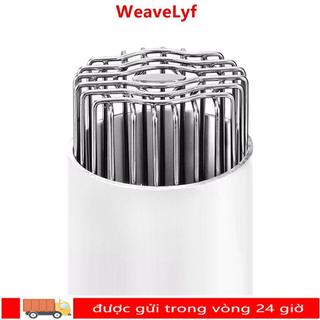 Ống thoát sàn mái WEAVELYF, vỏ chống tắc ban công tròn, thép không gỉ ngoài trời, nắp lớn dịch chuyển cho ống mưa