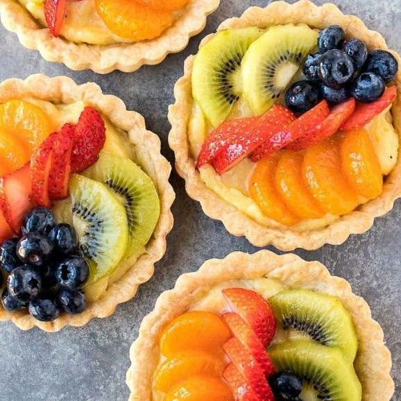 Vỏ Bánh Tart Làm Sẵn Đông Lạnh Nhất Hương Gói 30 Cái Đã Chuẩn Bị Sẵn, Vỏ Bánh Mềm Thơm Ngon Tiện Lợi