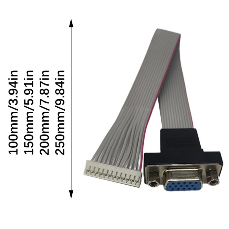 Cáp chuyển đổi tín hiệu btsg tiết kiệm không gian 12Pin VGA sang PH2 0 với hệ số dạng nhỏ gọn