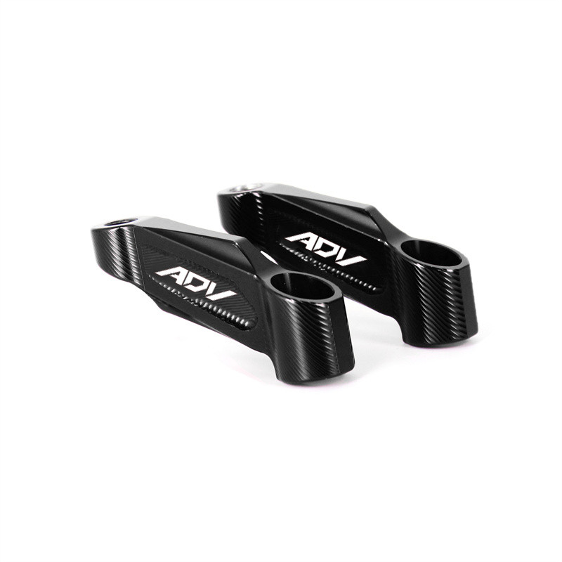 Dành cho Giá đỡ gương chiếu hậu mở rộng HONDA ADV150 / ADV160 / ADV350 – Giá đỡ có thể điều chỉnh độ cao & tầm xa