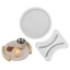 SA Lớp Silicon Handmade Khay Tròn Khuôn Món Ăn Khuôn Hoa Đế Khuôn