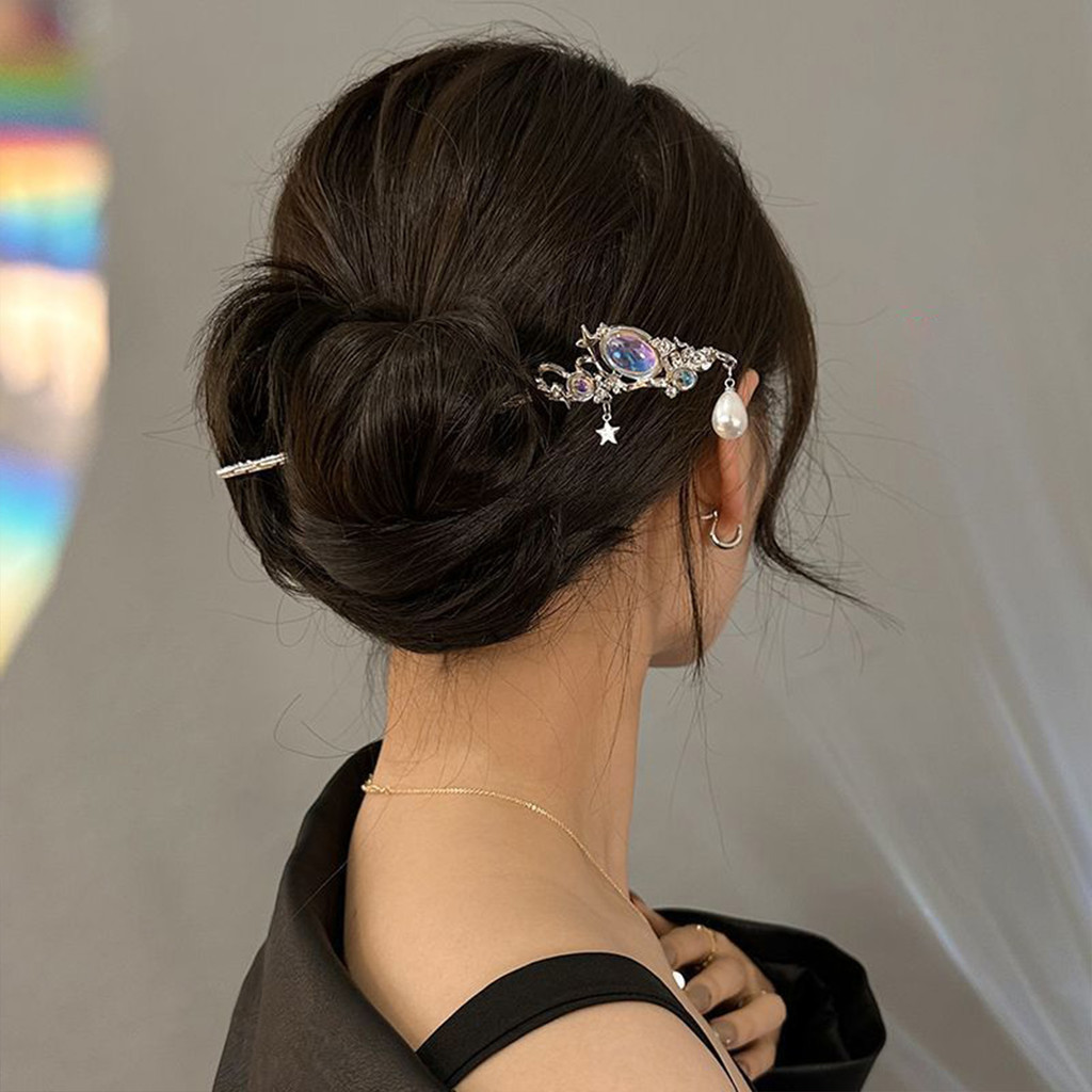 Kẹp Tóc Dính Mẫu Mã Cổ Điển Cho Bé Gái và Salon