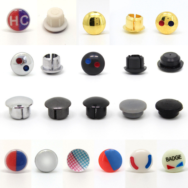 Phụ Kiện Vòi Tay Cầm Nước Nóng Lạnh Logo Công Tắc Tay Cầm Lỗ Bao Đỏ Xanh Nhãn Trang Trí Logo Nóng Lạnh 25.11.23