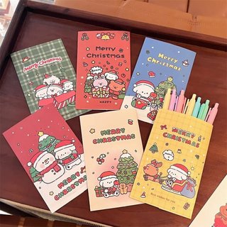 Túi Kraft Noel Mini Hoạt Hình Xinh Xắn Giấy Đựng Quà Giáng Sinh Timo GQ09