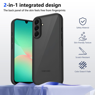 Dành Cho Samsung Galaxy A17 / M17 5G Ốp điện thoại Cứng Mờ Da-Cảm Giác Mềm Khung TPU Chống Sốc Mỏng Vỏ