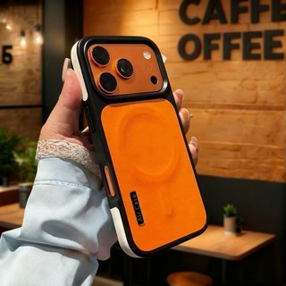 Ốp Điện Thoại Da Từ Tính N52 Tích Hợp Cho IPhone 17Pro Max 12 13 14 15 16 Pro Max Vỏ Cứng Mặt Sau Chống Sốc