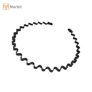 Marbit Kim Loại Tóc Dành Cho Nam Nữ Unisex Sóng Mùa Xuân Thể Thao Vòng Kẹp Đơn Giản Phụ Nữ Phụ Kiện Mới
