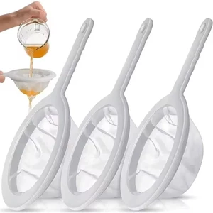 Túi lọc Nylon lưới 100 / 200 / 400 - Sàng thìa có thể giặt được UltraFine - Dụng cụ lọc có thể tái sử dụng nhà bếp - dành cho thực phẩm Sữa đậu nành Cà phê Trà nước ép