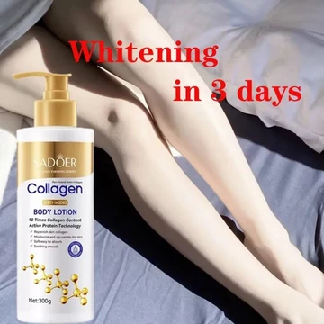 Làm trắng nhanh Sữa dưỡng Kem body siêu trắng Kem dưỡng ẩm làm trắng da 300g Sữa dưỡng thể làm trắng da siêu trắng