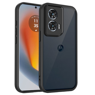 Dành Cho Motorola Moto G35 5G Ốp điện thoại Cứng Mờ Da-Cảm Giác Mềm Khung TPU Chống Sốc Mỏng Vỏ